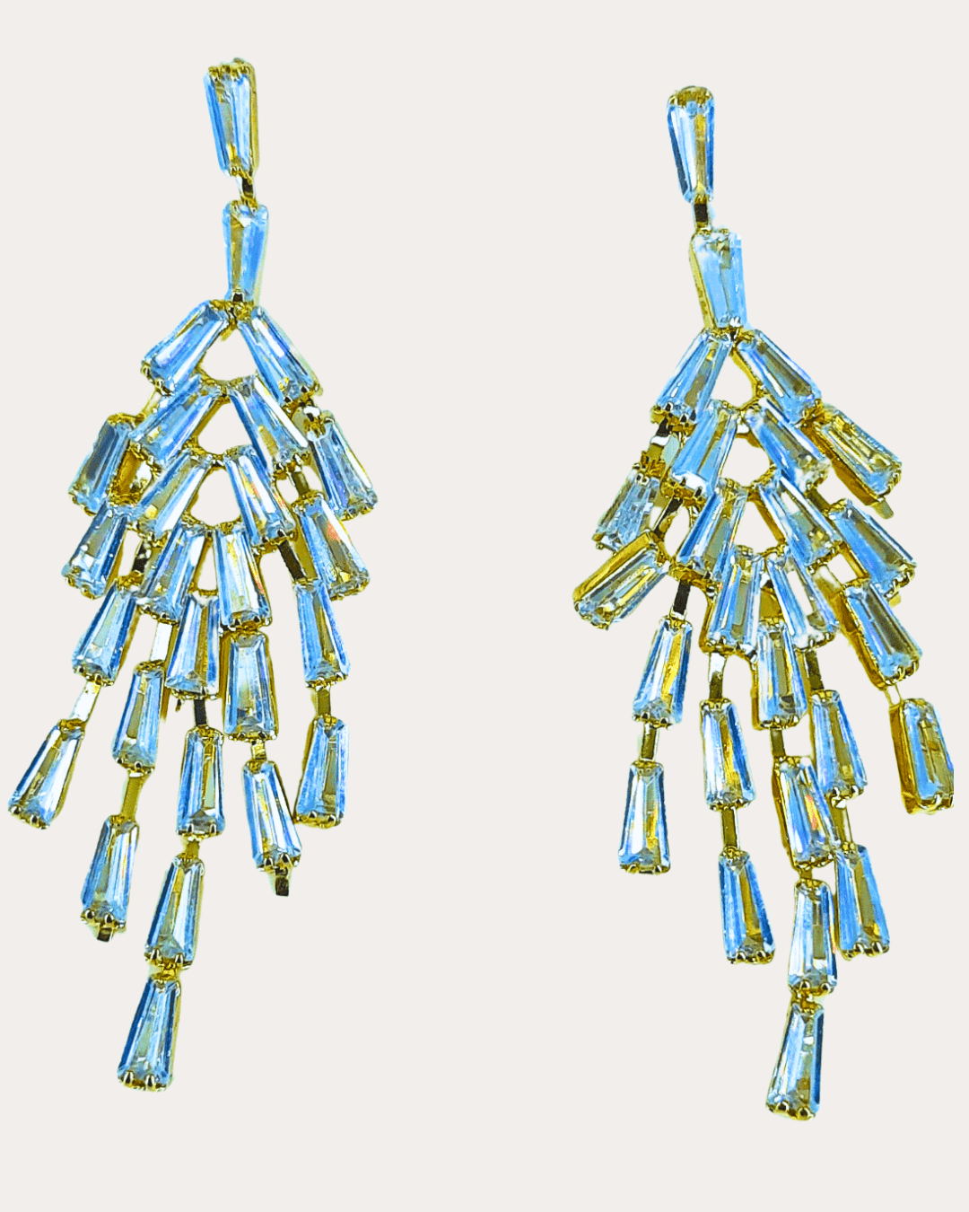 Zircon Loft Ombire Earrings