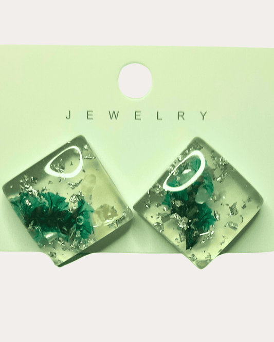 Resin Top Earring