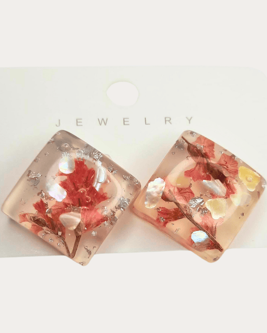 Resin Top Earring