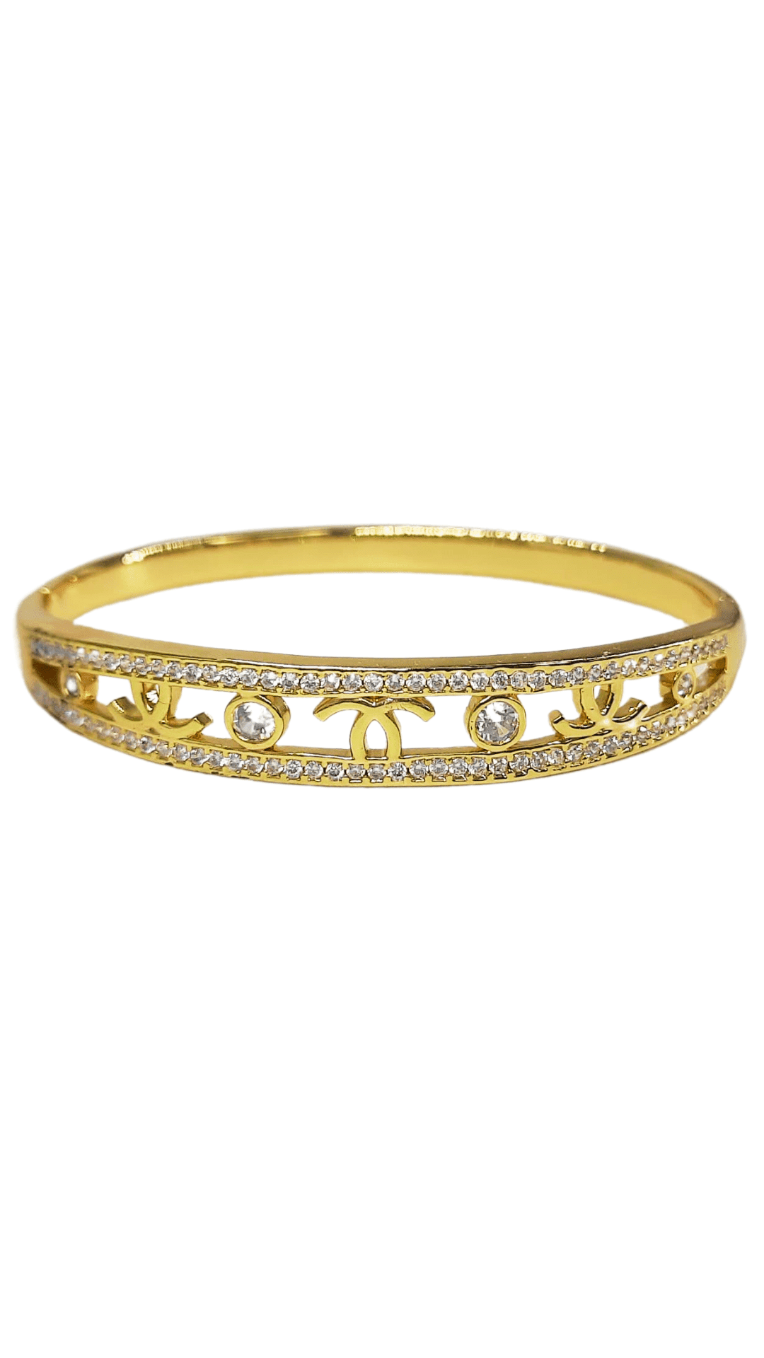 PACK OF 6 PCS Anti Tarnish Gold Plated Adjustable Bangle