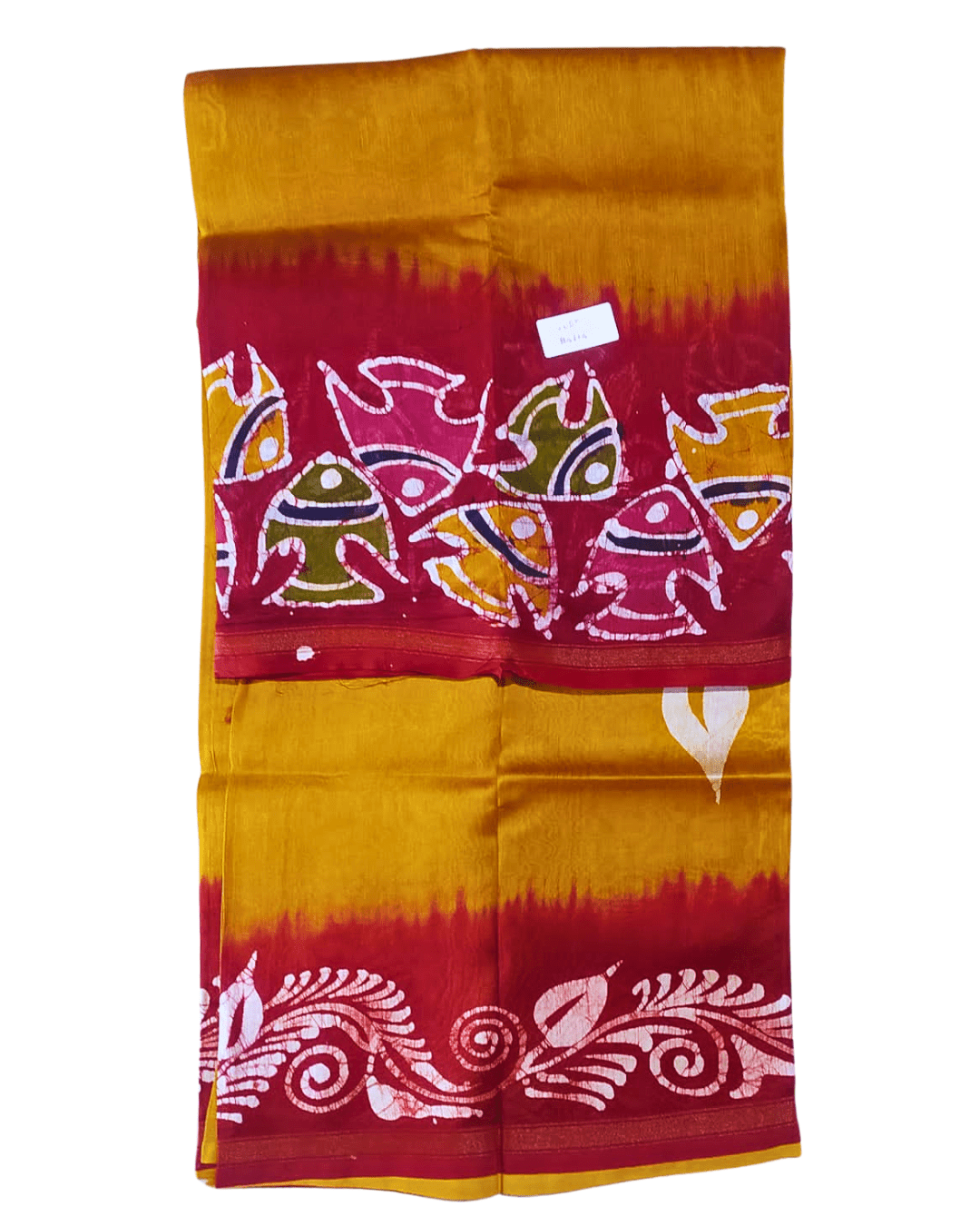 PURE BATIK CHANDERI SILK SAREE