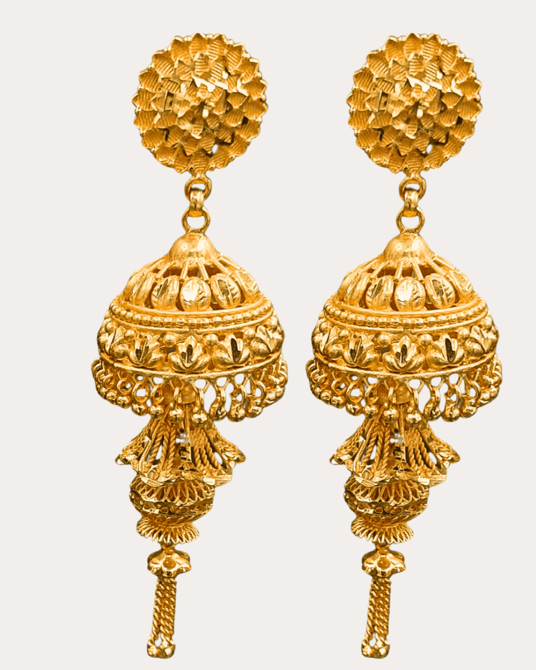 Gold Plated Long Jhumka