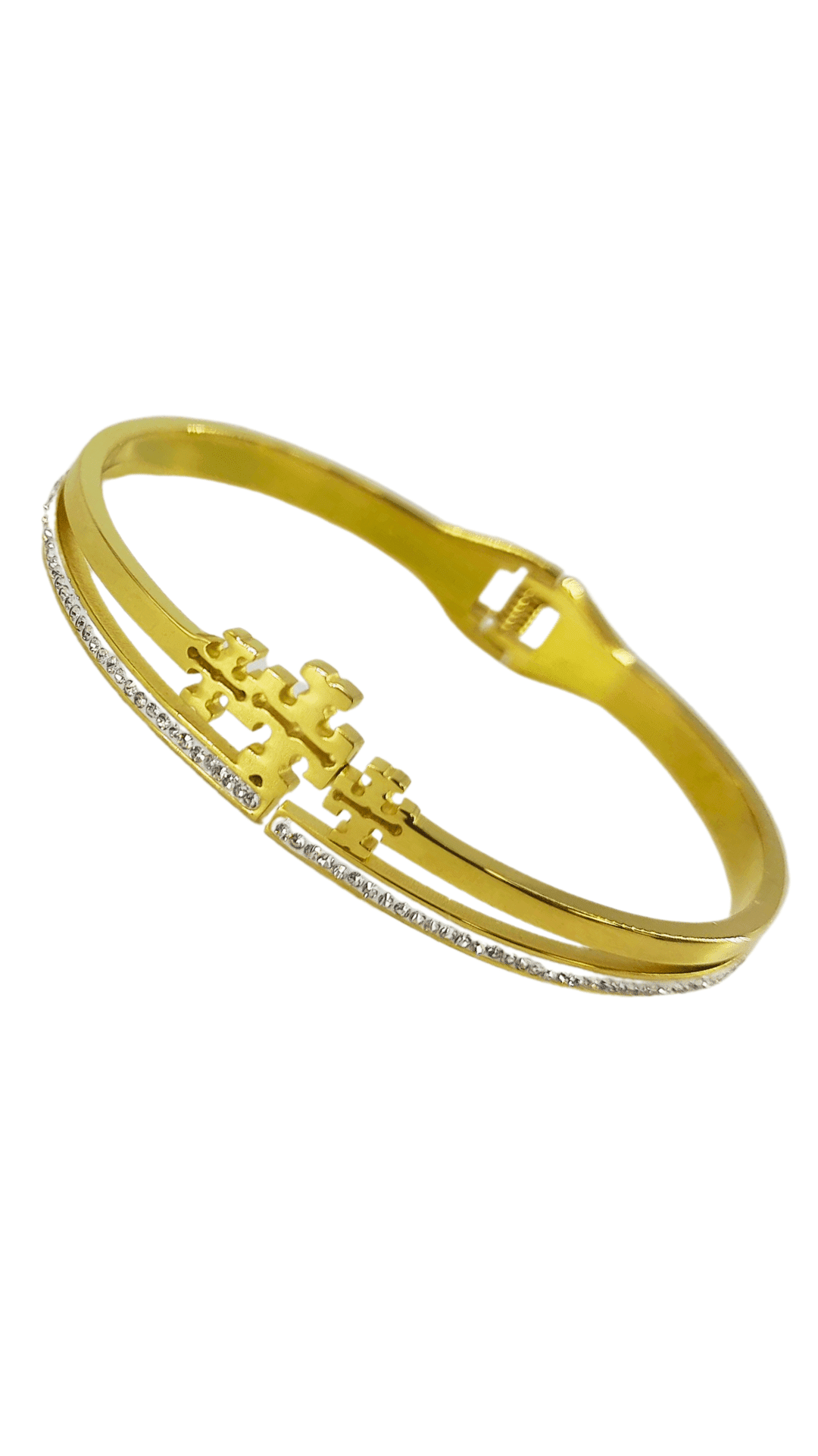 PACK OF 6 PCS Anti Tarnish Gold Plated Adjustable Bangle