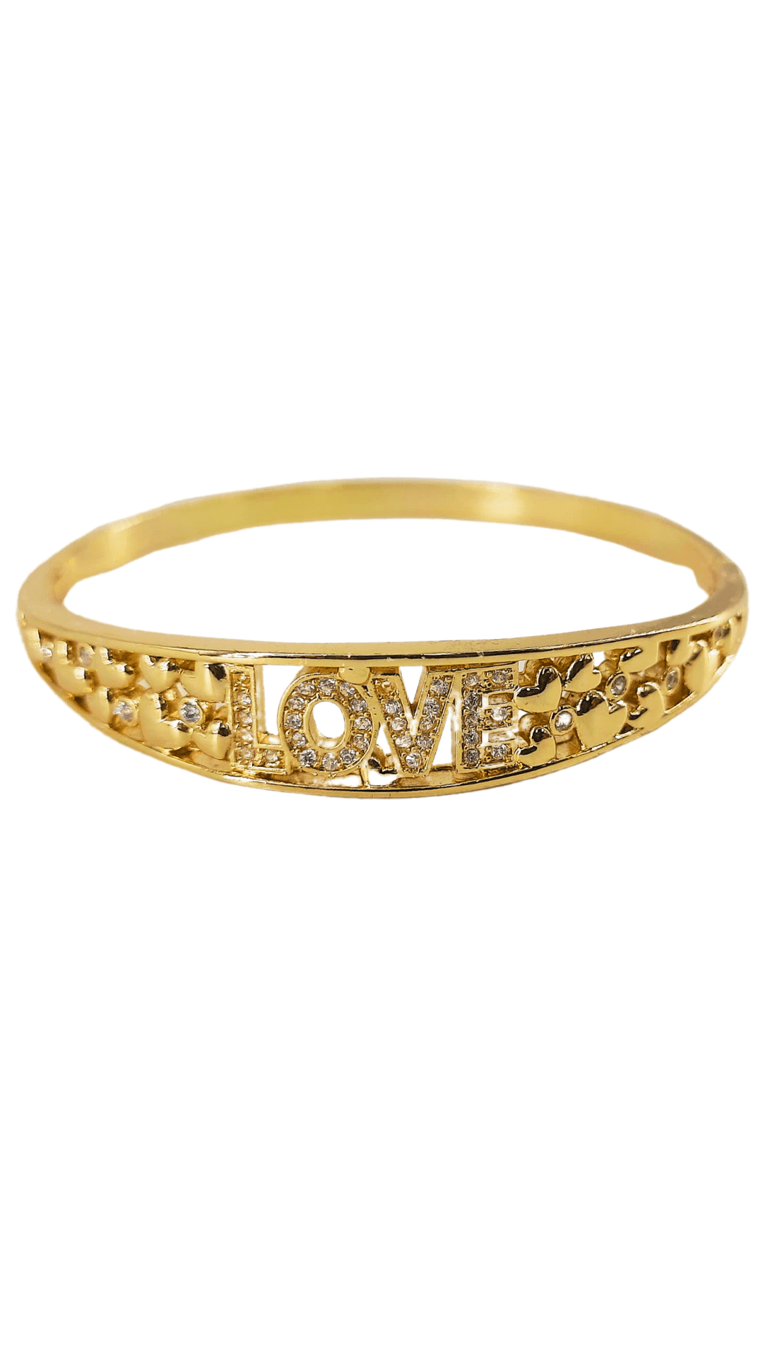 PACK OF 6 PCS Anti Tarnish Gold Plated Adjustable Bangle