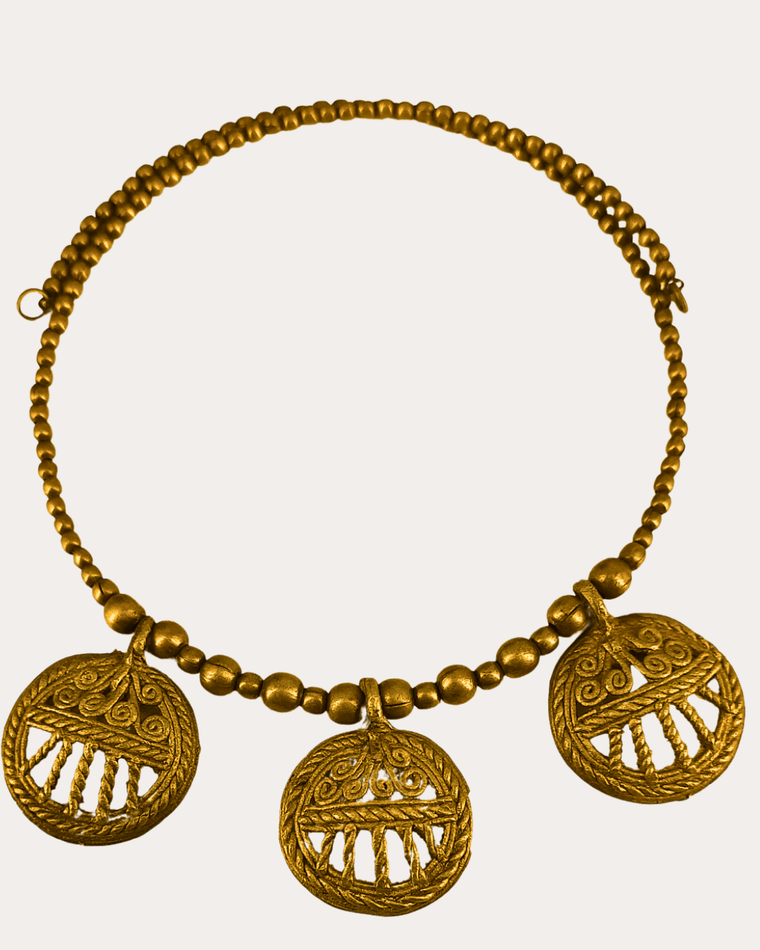 Dokra Hansuli Necklace