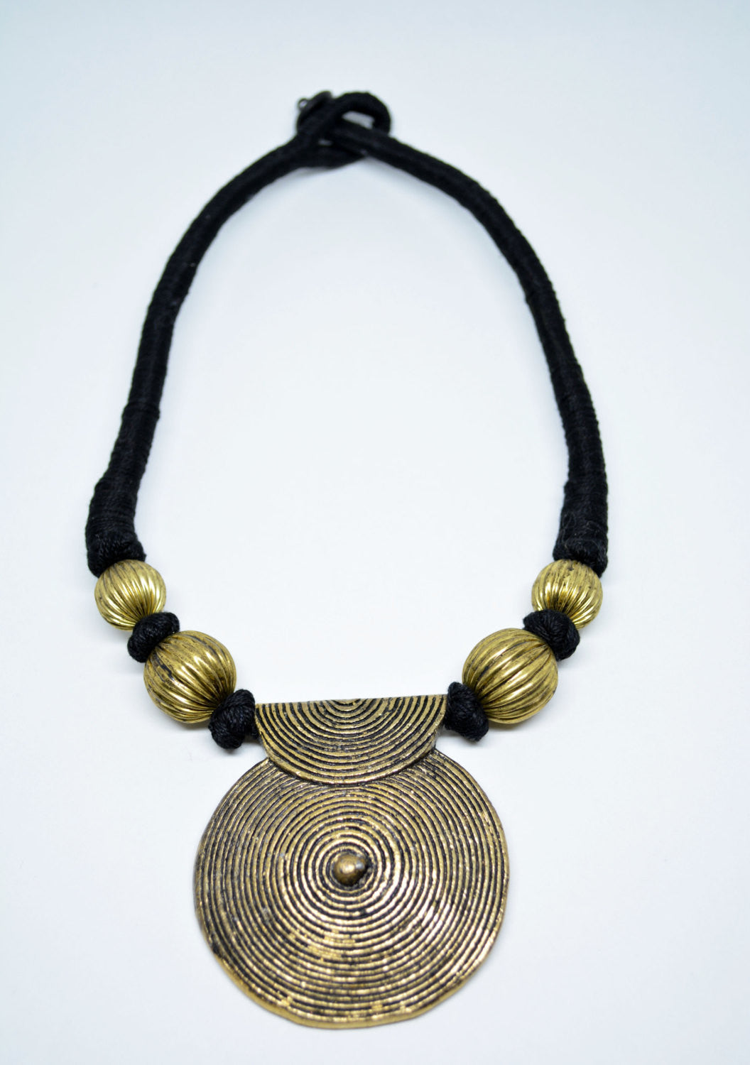 Oxidised Indian tribal necklace