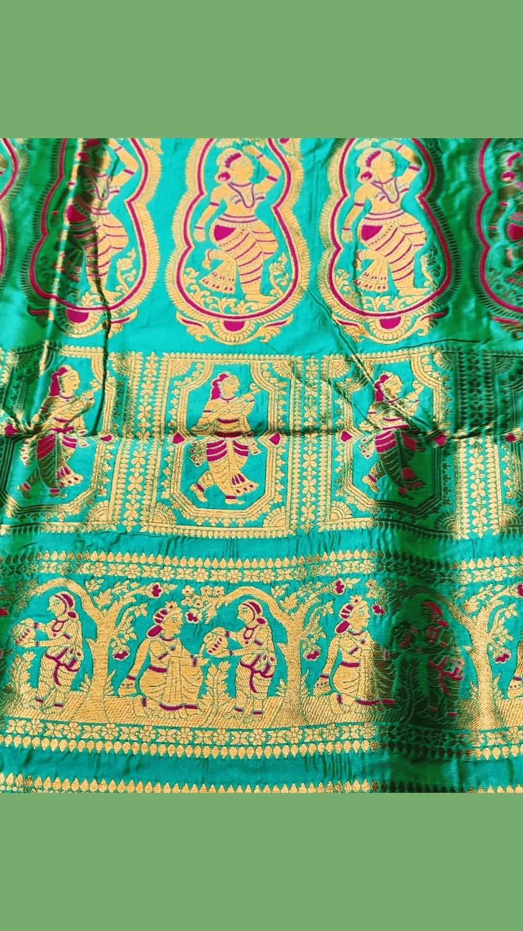 SWARNACHURI DUAL TONE COLOUR SAREE
