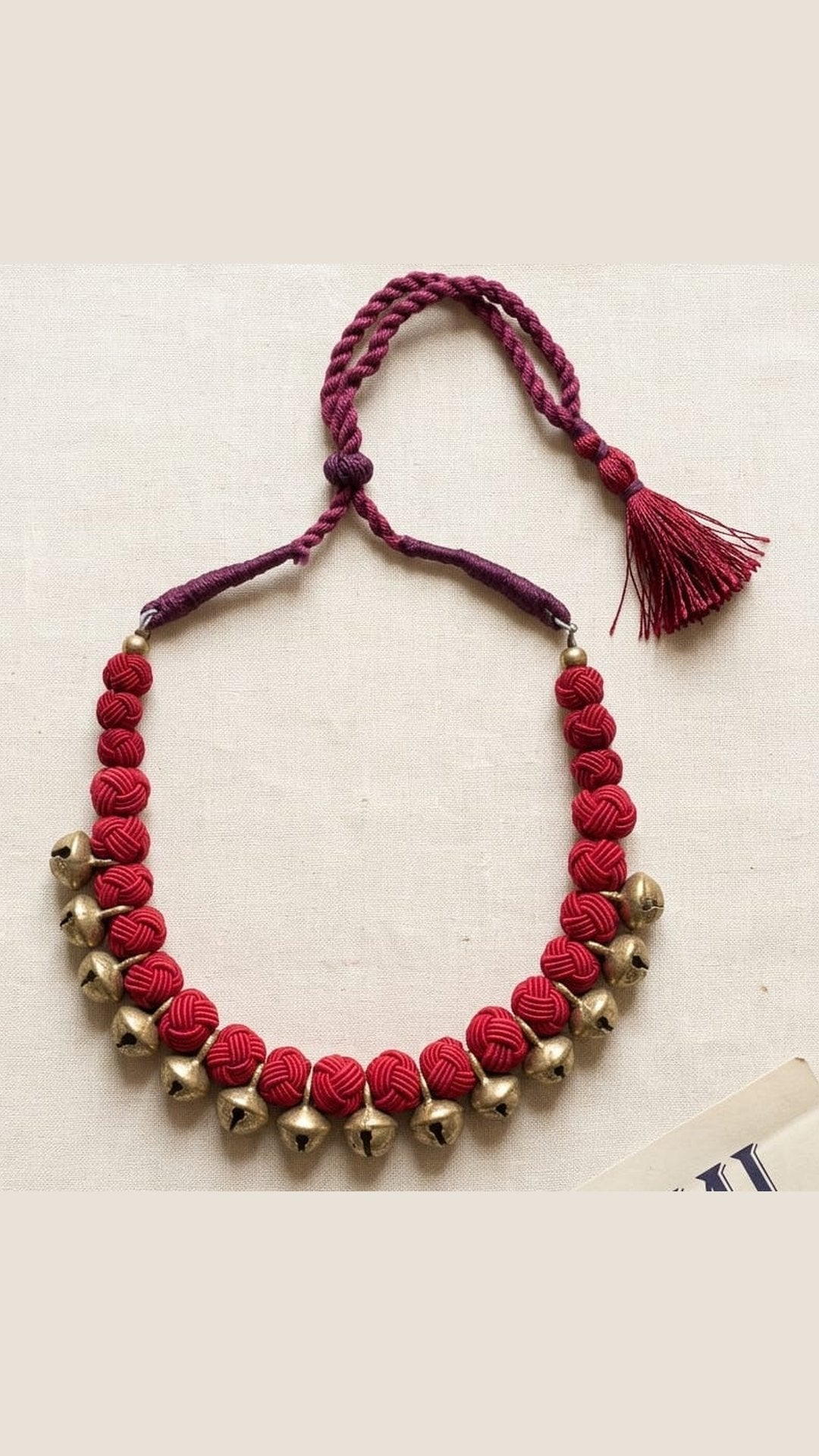 Handcrafted Ghungroo Necklace