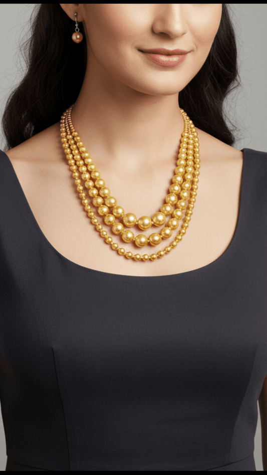 Pearl Layred Jewellery