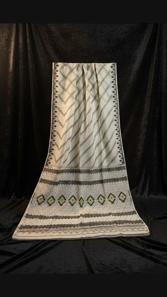 Cotton Soft Dhakai Jamdani Saree