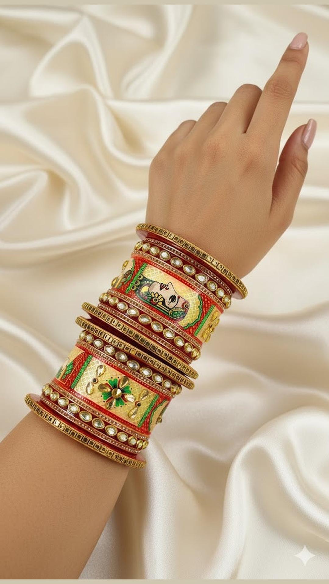 Traditional Rajasthani Chuda For Women 2.4