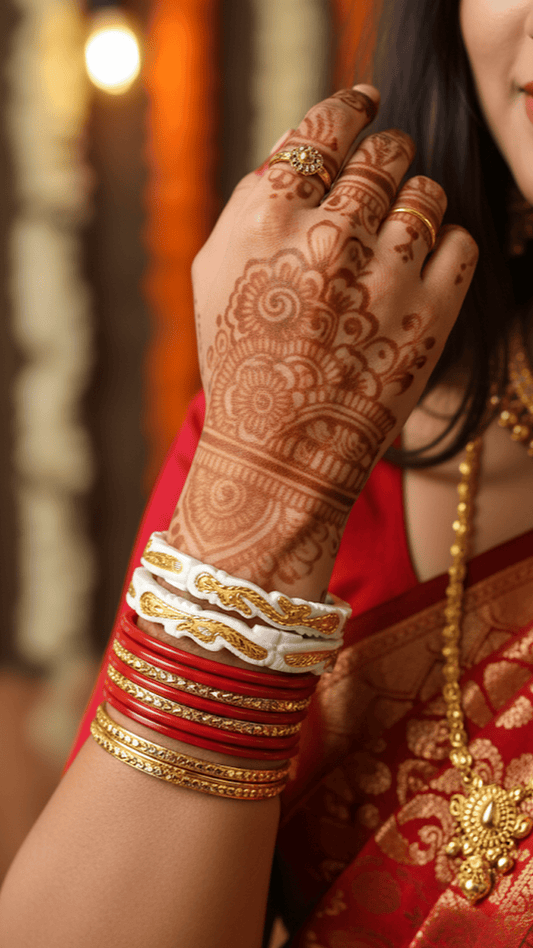 Original Gold Plated Traditional Sankha For Women 2.4