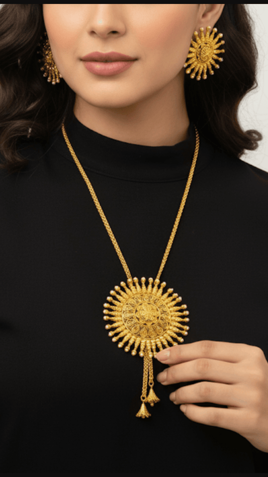Gold Plated Big Pasha Tie Chain