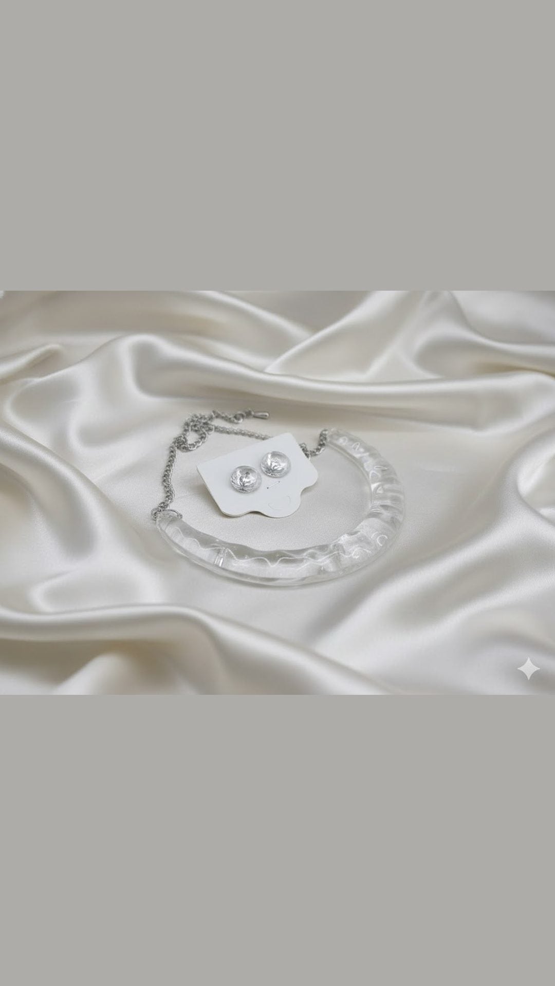 Resin Necklace Set For Women