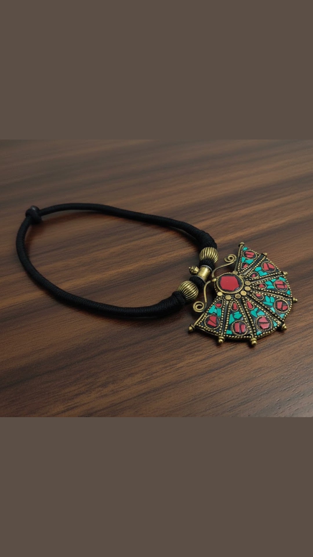Tibetian Tribal Pendent Necklace